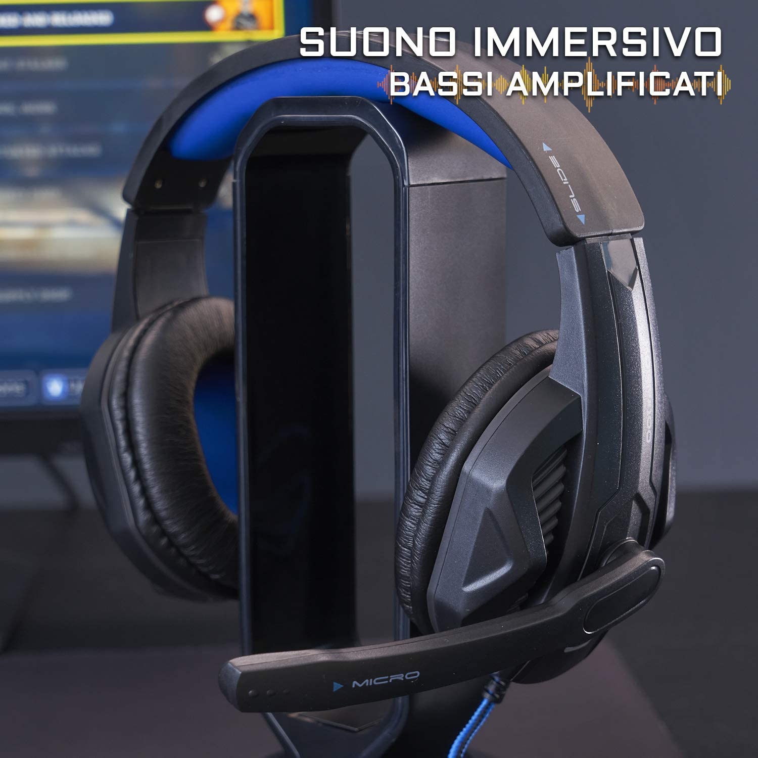 Postazione da Gaming completa con scrivania Postazione da Gaming completa con scrivania